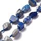 Filo di Perle lapis lazuli naturali  G-B024-08-1