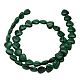 Natural Malachite Gemstone Beads Strands X-MALA-10X10-2