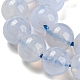 Chapelets de perles d'agate naturelle G-G099-6mm-23-4
