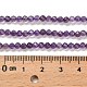 Natürlichen Amethyst Perlen Stränge&nbsp;G-K373-B03-03-6