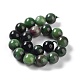 Dyed Natural Malaysia Jade Beads Strands G-G021-02C-06-3