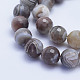 Chapelets de perles en agate naturelle du Botswana G-L478-38-12mm-2