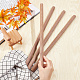 Круглые деревянные палочки из орехового дерева WOOD-WH0034-27B-3
