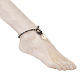 Bracelets cheville cauris AJEW-AN00241-5