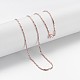 Brass Chain Necklaces MAK-F013-01RG-1