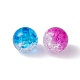 Perles en acrylique transparentes craquelées CACR-YW0001-09B-2