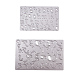 Lettre et numéro cadre métal coupe Matrice de découpe pochoirs DIY-PH0019-28-1
