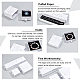 Pandahall elite 3pcs 3 estilos cajas de collar de papel de cartón CON-PH0002-33-6