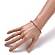 Mini Natural Dyed Agate Beaded Stretch Bracelets BJEW-JB07669-07-3