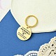 201 брелок из нержавеющей стали KEYC-YW00104-02-1