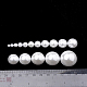 Cabujones de perlas de imitación de plástico ecológico MACR-S283-03G-27-3