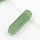 Natural Green Aventurine Pointed Pendant Beads Strands G-G625-10-1