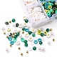Kit per la creazione di braccialetti con lettere fai da te e imitazione di perle e perline heishi DIY-YW0005-23A-4