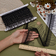 5 ярд полиэстеровой кружевной бахромы DIY-FG0006-98B-3