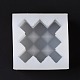 Facettierte rhombusförmige Würfel aus lebensmittelechtem Silikon DIY-D097-09-5