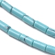 Chapelets de perles en turquoise synthétique G-F631-B16-4