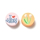 Mother's Day Handmade Polymer Clay Beads CLAY-B003-19-2