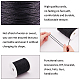 PandaHall 200 Yards 1mm Waxed Cotton Cord Thread Beading String for Bracelet Necklace Jewelry Making and Macrame Supplies YC-PH0002-27-1.0-332A-4