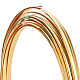 Half Round Brass Wire for Jewelry Making CWIR-WH0003-02-B-3