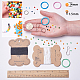 SUNNYCLUE 1 Box 1000+ pcs Bead Pets Kit for Kids Toy Arts and Crafts for Kids Include Keychain & Lanyard - Makes 10 Bead Pets DIY-SC0002-38-5