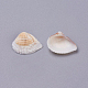Perles en coquillage naturel SSHEL-WH0004-01-1