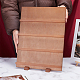 4-stöckiger Schmuckkartenständer aus Holz mit schräger Rückseite FIND-WH0420-19B-3