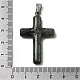 Подвески-кресты из натурального мохового агата KK-D021-04D-P-3