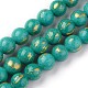 Natürliche Jade Perlen Stränge G-F670-A01-6mm-2