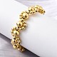 Браслеты из латунных бусин для женщин BJEW-D317-04G-3
