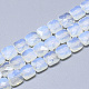 Chapelets de perles d'opalite G-S357-D01-15-1