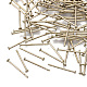 Brass Flat Head Pins KK-N229-02-1
