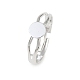 Componenti di anello in ottone&nbsp;X-KK-C3044-6mm-S-NF-3