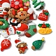 26шт 26 стиля рождественская тема непрозрачные подвески из смолы RESI-FS0001-74-3