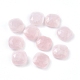 Natural rosa de cabuchones de cuarzo G-G835-C01-10-1