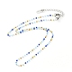 Perles de rocaille de verre des colliers en perles NJEW-JN03277-04-1
