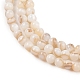 Нити бусин из натуральных пресноводных ракушек&nbsp;SHEL-T011-02-3mm-3