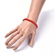 Bracelets de corde tressée de fil de nylon BJEW-JB04339-02-4
