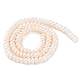 Нити из натурального культивированного пресноводного жемчуга PEAR-I007-02E-02B-3