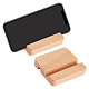 Nbeads 2 soporte de madera para teléfono móvil. AJEW-NB0003-89B-2