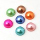 Cabochons en acrylique imitation perle OACR-C004-8x3.5mm-M-2