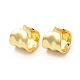 Brass Twist Cuff Earrings EJEW-D065-10G-1
