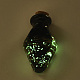 Luminosas colgantes de cristal de murano de arena de oro hechas a mano X-LAMP-S177-03D-4