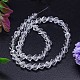 Faceted Polyhedron Imitation Austrian Crystal Bead Strands G-M183-10mm-01A-2