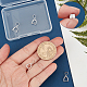 Pandahall elite 4 pièces en argent sterling pince à glace pour la fabrication de pendentifs STER-PH0001-04-6
