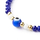 Bracelets de perles de nylon tressés réglables BJEW-JB06440-02-4