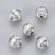 304 Stainless Steel Corrugated Beads STAS-G009-1-1