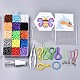 Kit di perline fusibili ad acqua rotonde da 15 colori per bambini DIY-N002-011-1