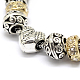 Alloy Rhinestone Bead European Bracelets X-BJEW-L602-05-2
