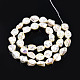 Brins de perles d'imitation en plastique ABS KY-N015-15-A05-2