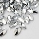 Cabuchones de diamante de imitación de acrílico de Taiwan imitación GACR-A015-5x10mm-01-1